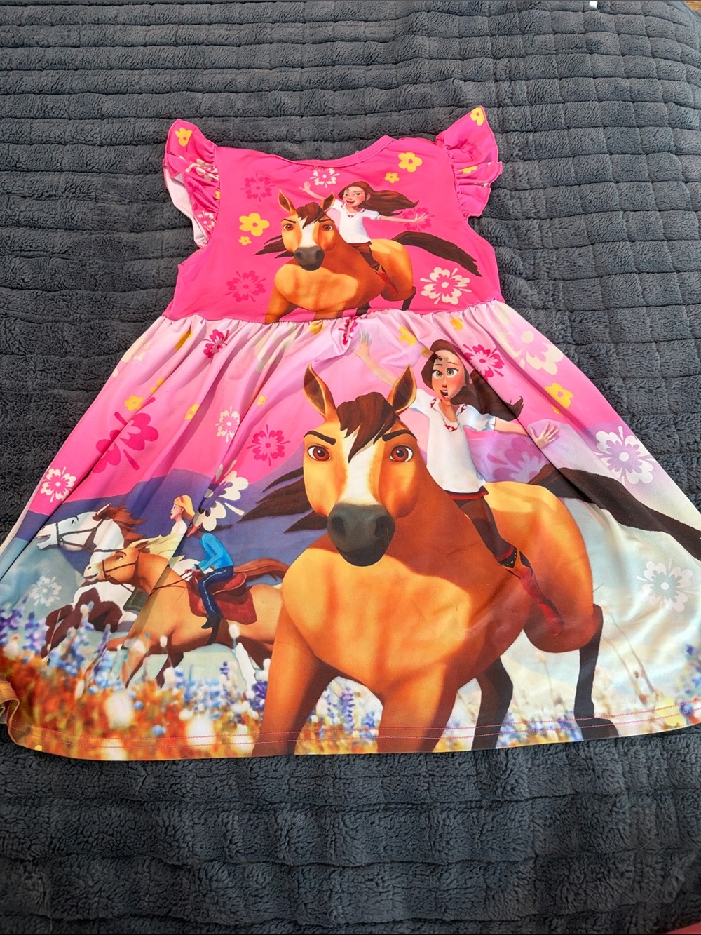 Girl’s Dress - Spirit Riding Free - Picture 3 of 3